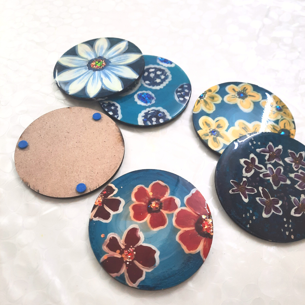 
                  
                    Hand-painted Coasters (Set of 6)
                  
                