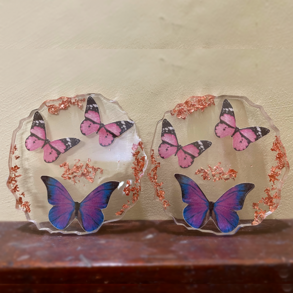 
                  
                    Butterfly Tea Coaster (Set of 2)
                  
                