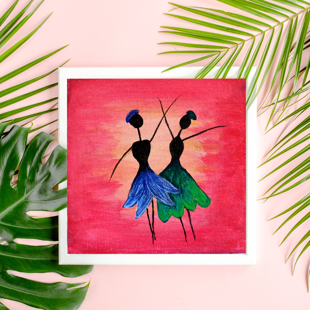 
                  
                    Dancing girls Canvas Painting
                  
                
