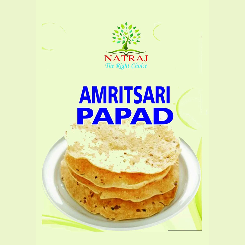 
                  
                    Natraj The Right Choice Spicy Masala Hand Made Amritsari Papad (250g)
                  
                