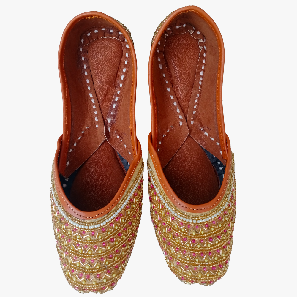 Punjabi Juttis - Brown