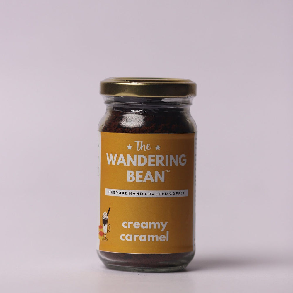 
                  
                    The Wandering Bean Instant Coffee Powder with Creamy Caramel - 60g (Pack of 1)
                  
                
