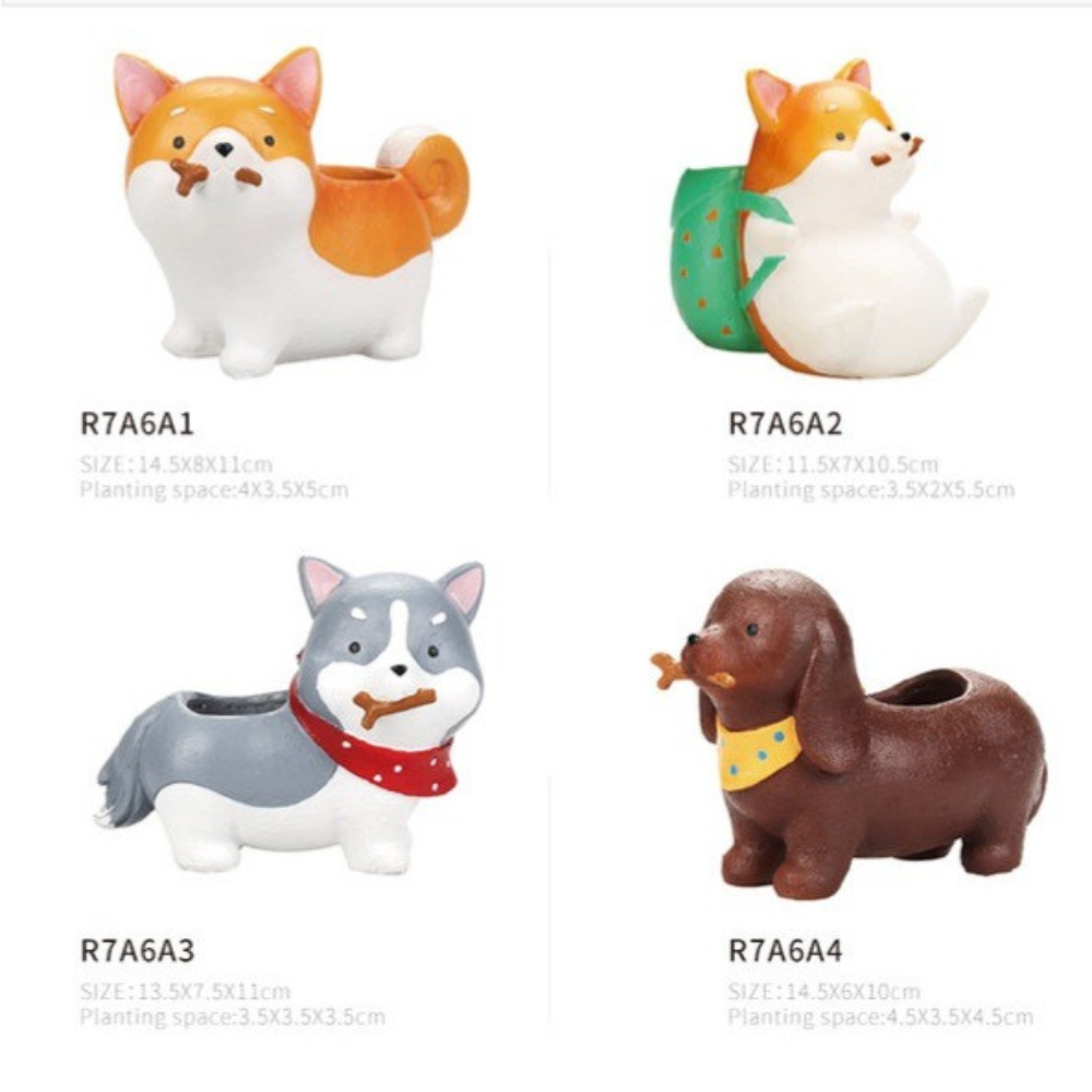 
                  
                    Dogs Planters (Set of 9)
                  
                