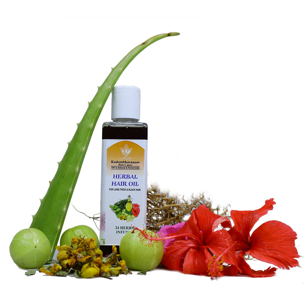 Kadambhavanam Herbal Hair Oil (200ml)