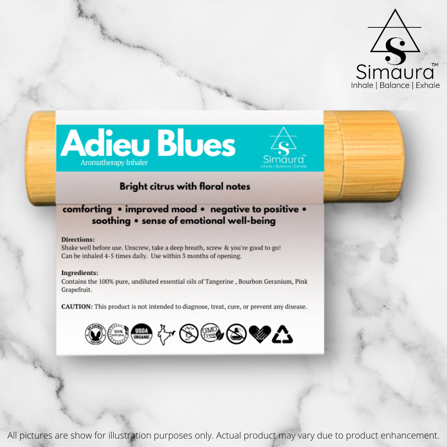 
                  
                    Adieu Blues Aromatherapy Inhaler
                  
                