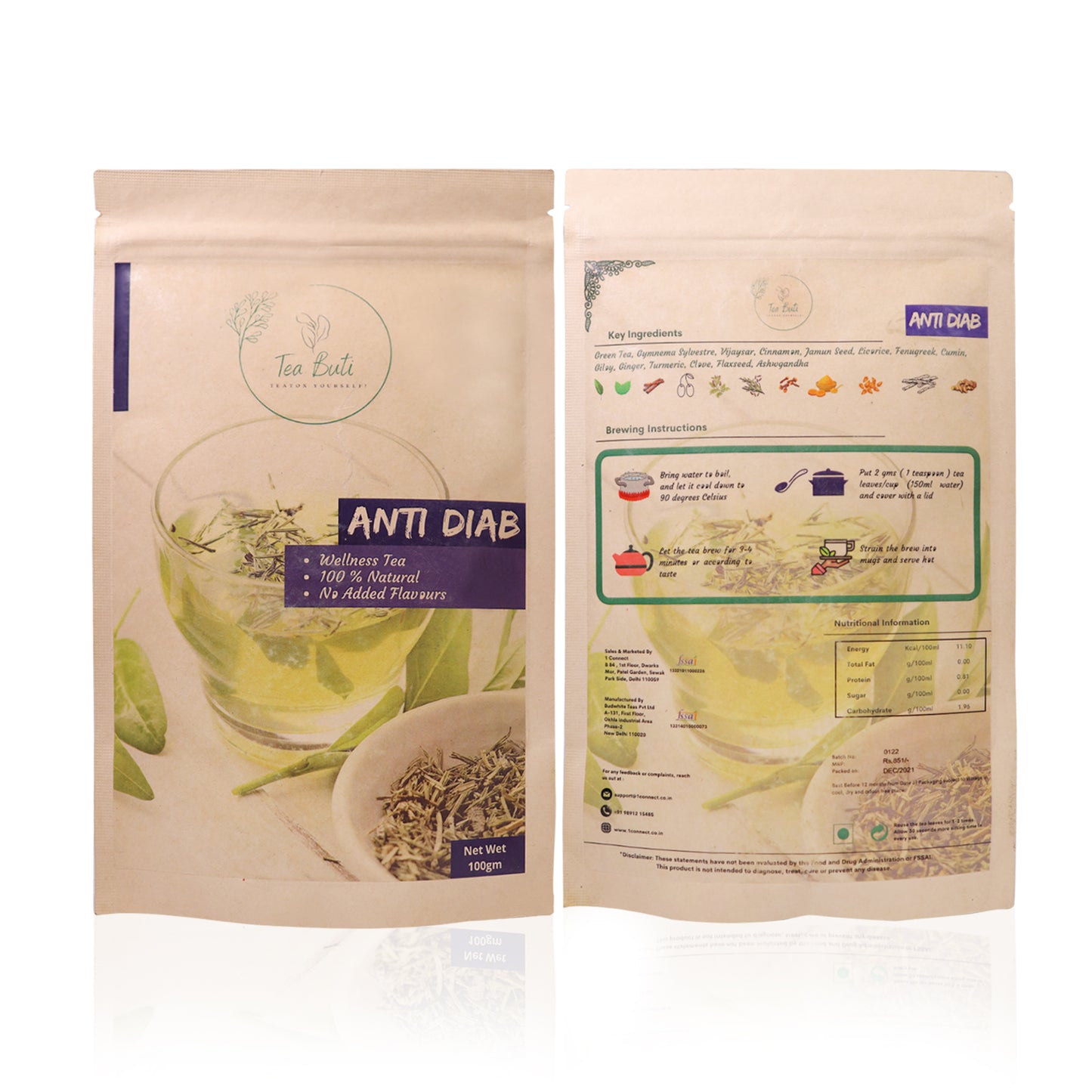 
                  
                    Tea Buti Anti Diab Wellness Tea (100g)
                  
                
