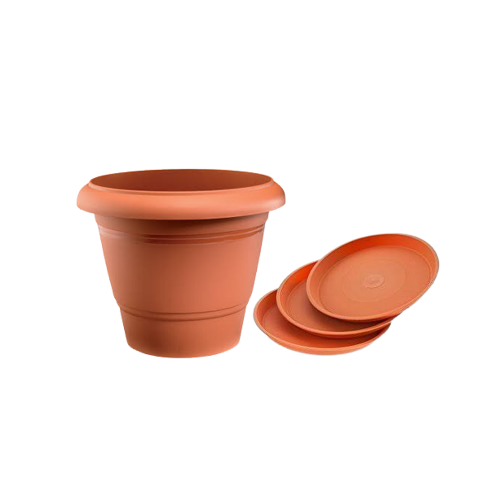 Garden Pot and Tray (Set of 12)