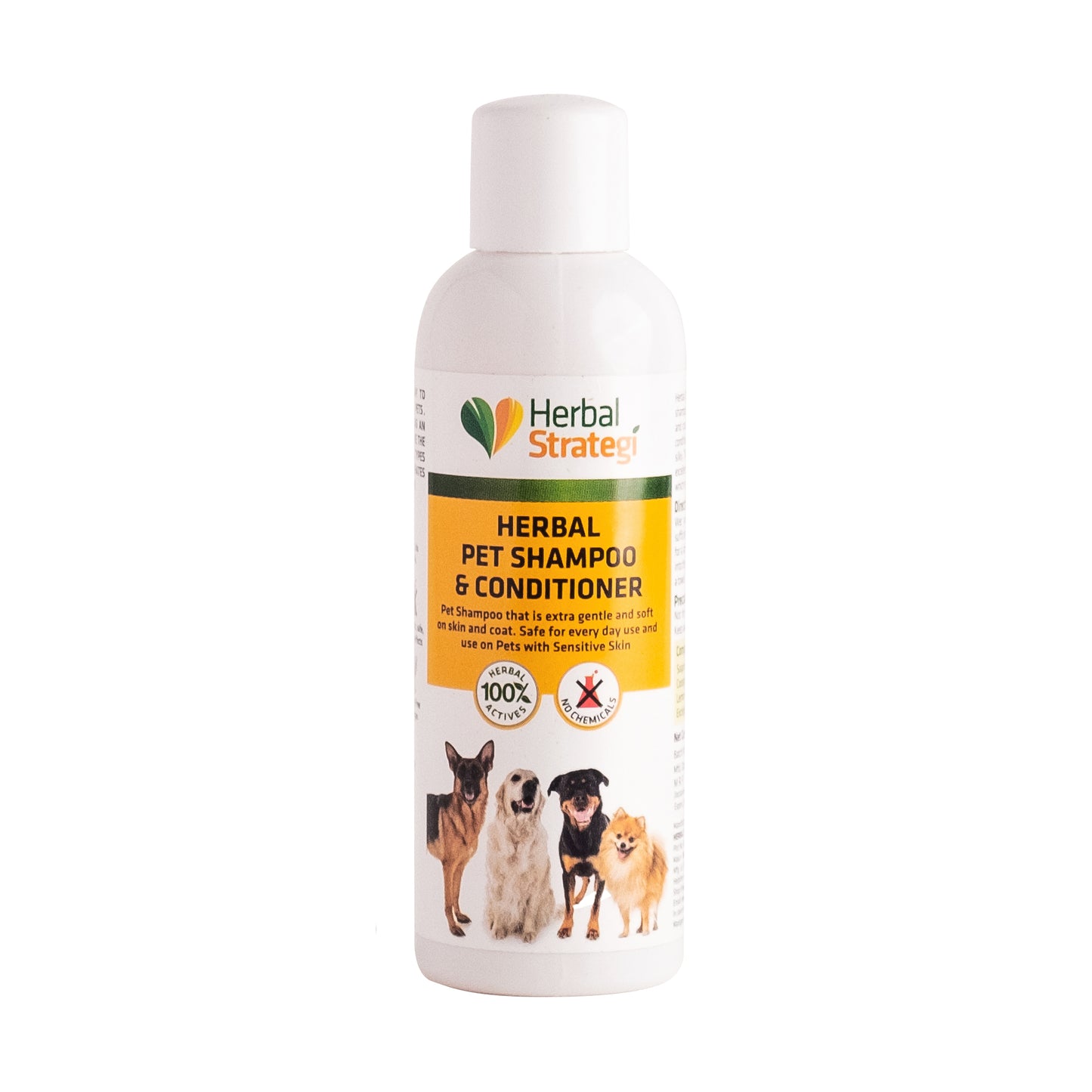 
                  
                    Herbal Pet Shampoo and Conditioner (100ml)
                  
                