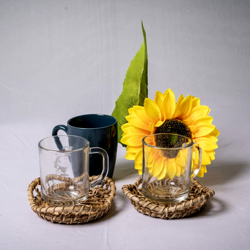 Tea Coasters Set (Set of 2) - Kreate