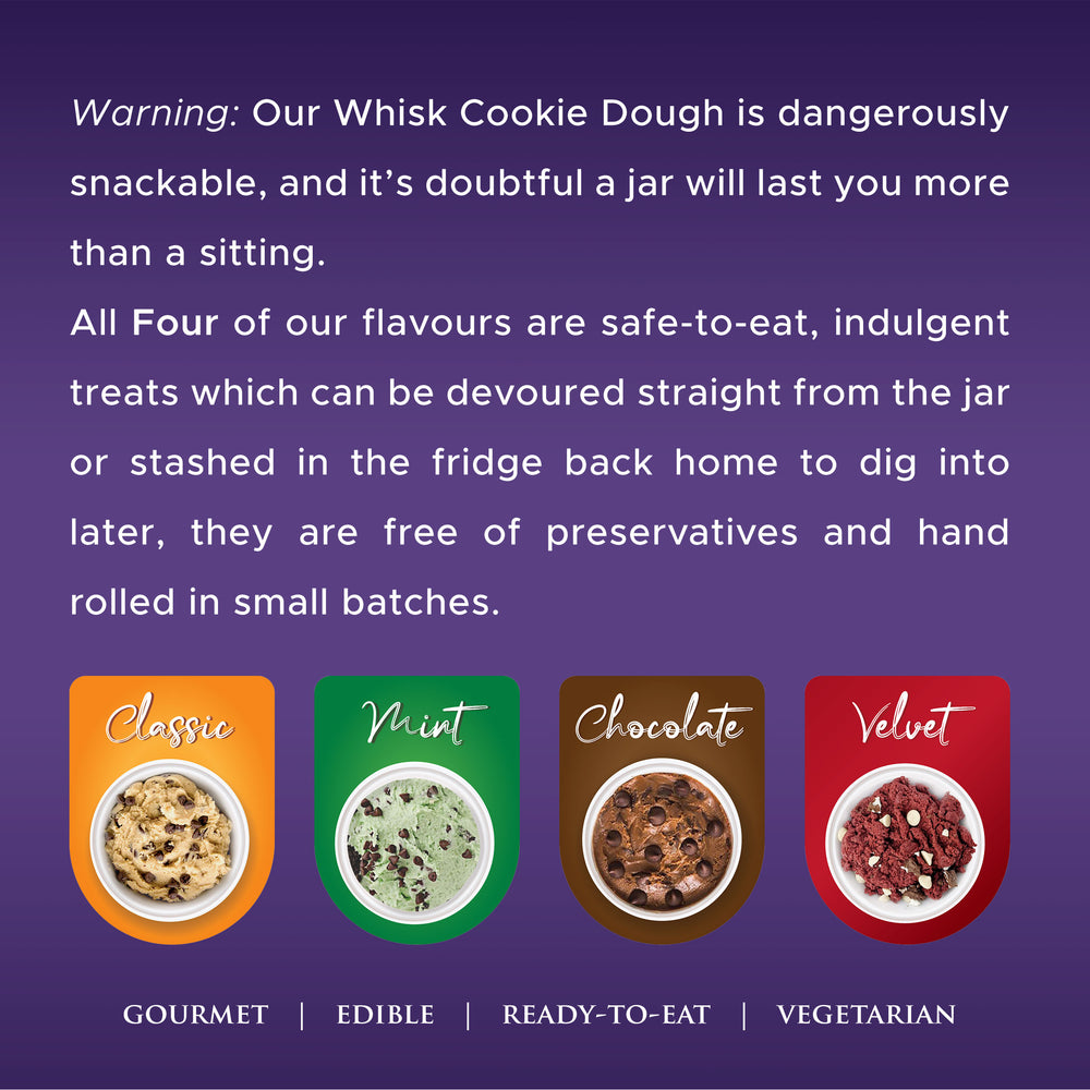 
                  
                    Cookie Dough by Whisk (Classic Flavour) - 200g
                  
                