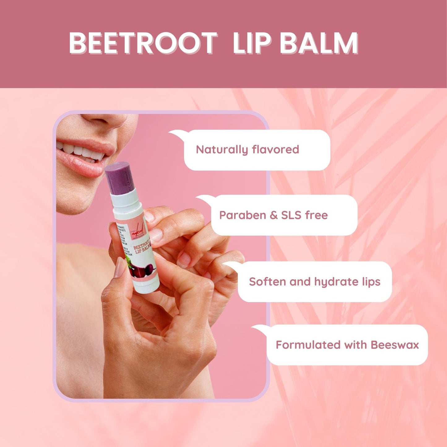 
                  
                    Beetroot Lip Scrub and Lip Balm
                  
                