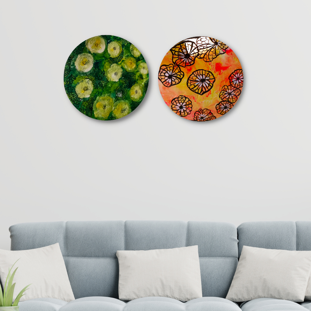 
                  
                    Abstract Design Wall Plate
                  
                
