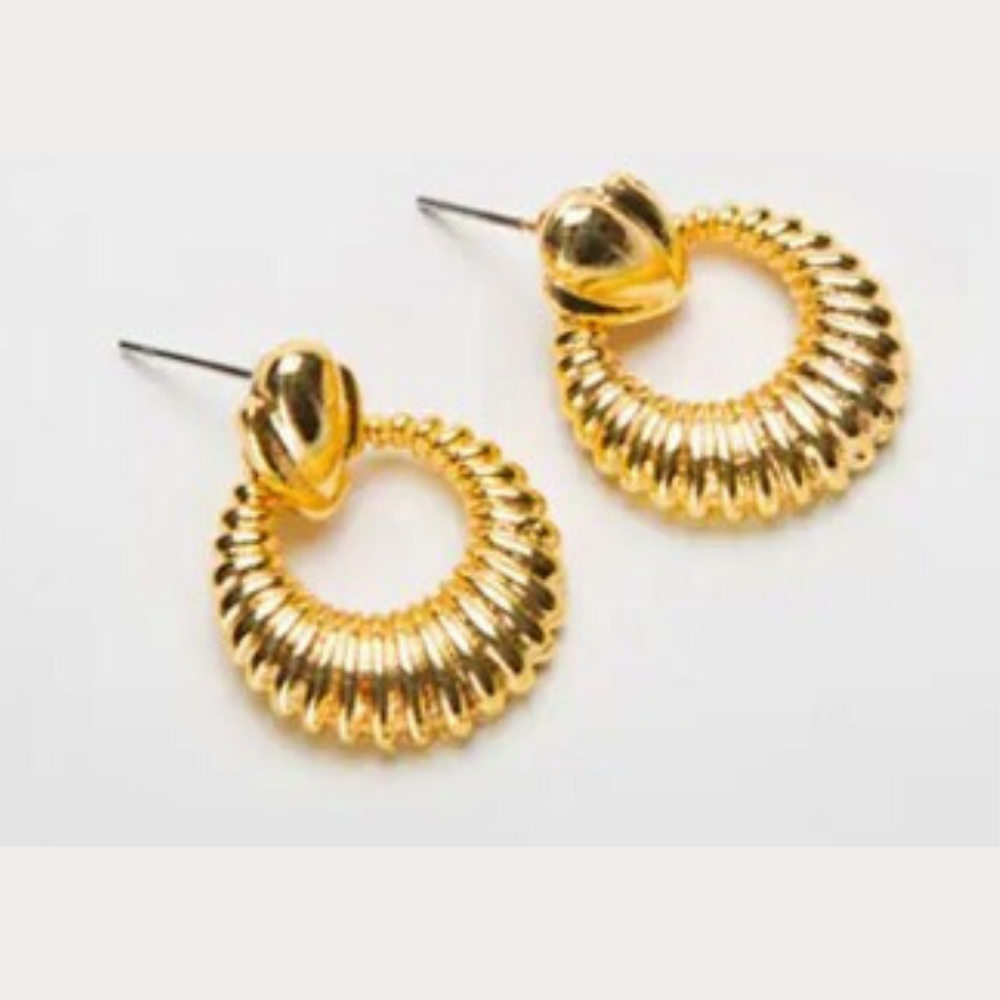 Gold Coloured Earrings