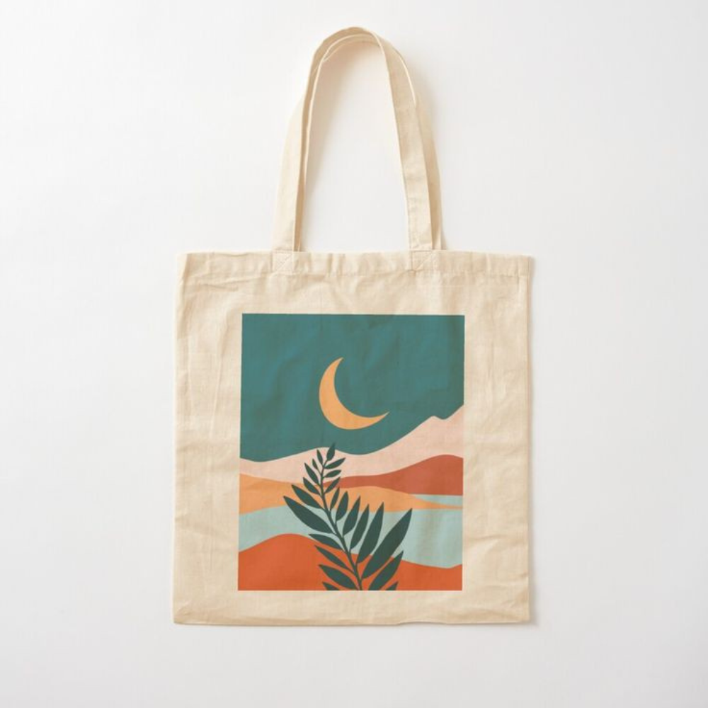 Hand-painted Tote Bag
