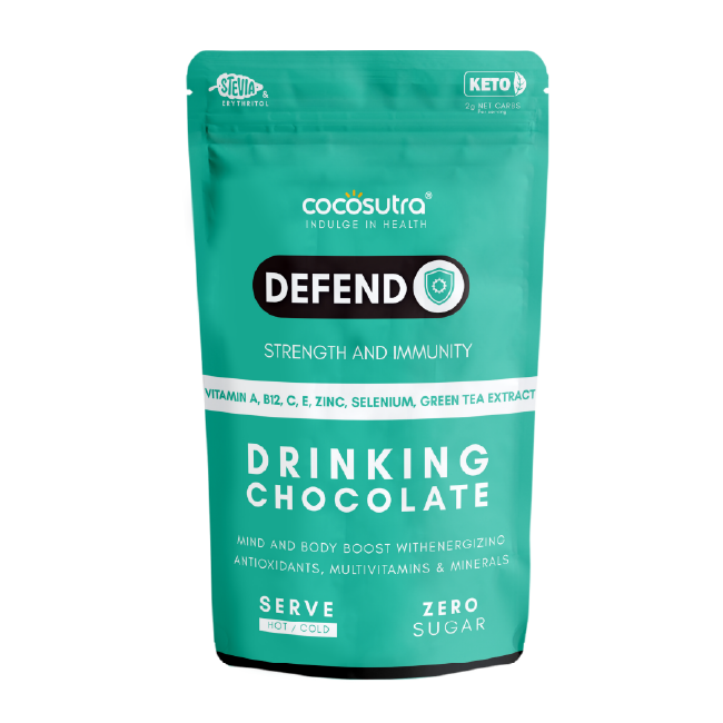
                  
                    Cocosutra LITE - DEFEND - Sugar Free Drinking Chocolate Mix (200g)
                  
                