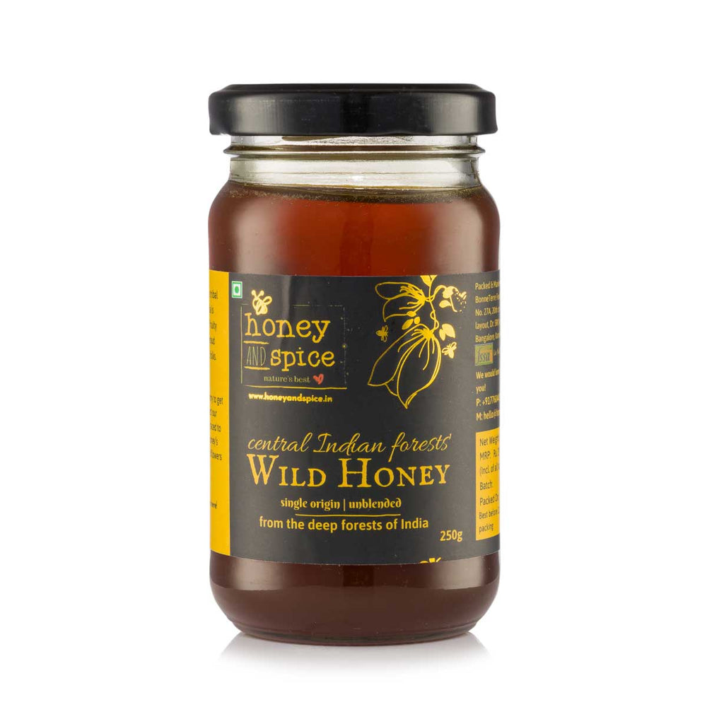 Honey and Spice Wild Honey - Central India (250g)