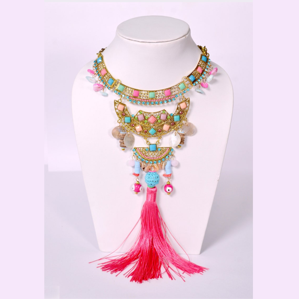 Multicolored BoHo Style Necklace