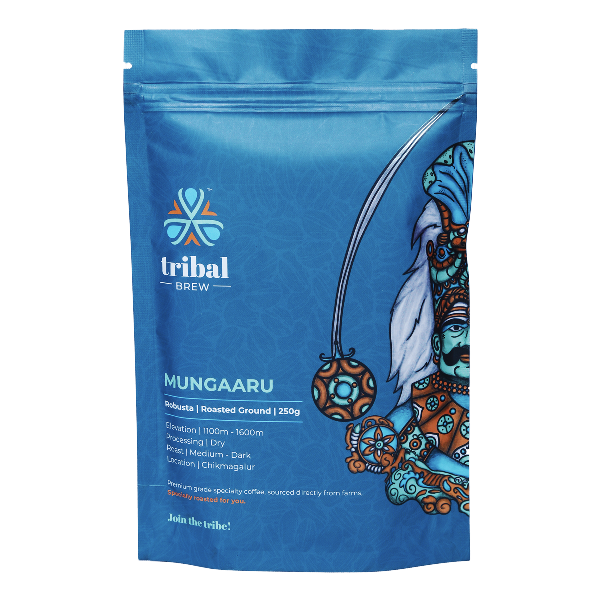 
                  
                    Tribal Brew Mungaaru Coffee (250g)
                  
                