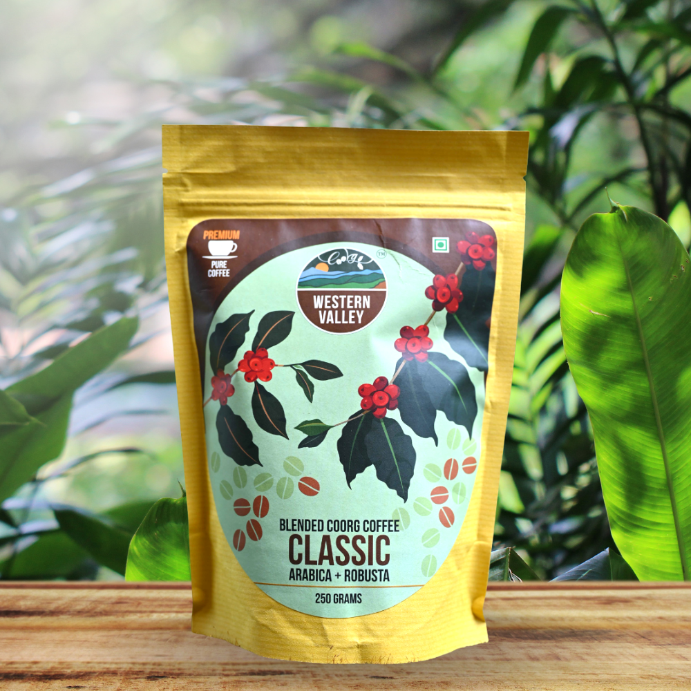 Western Valley Blended Coorg Coffee Classic Coffee - Kreate