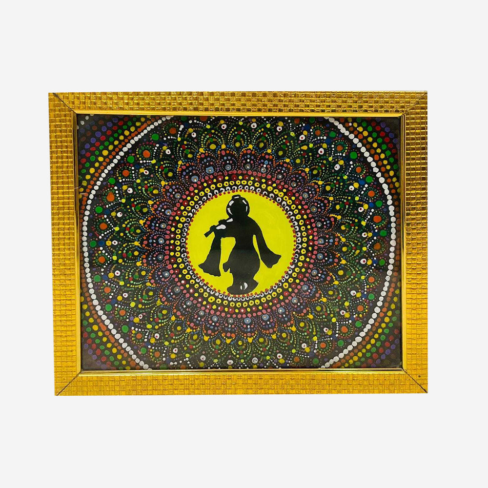 
                  
                    Krishna Mandala Painting
                  
                