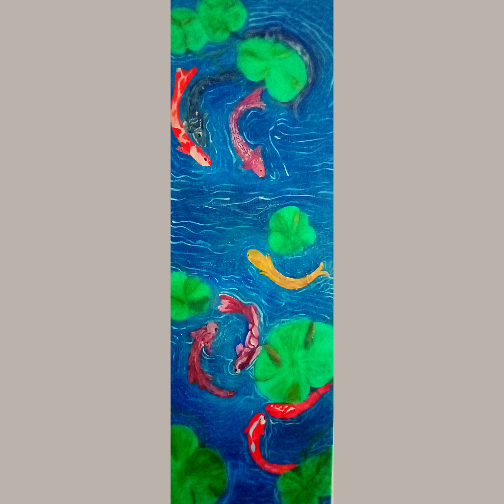 
                  
                    Fishes in Pond Painting
                  
                