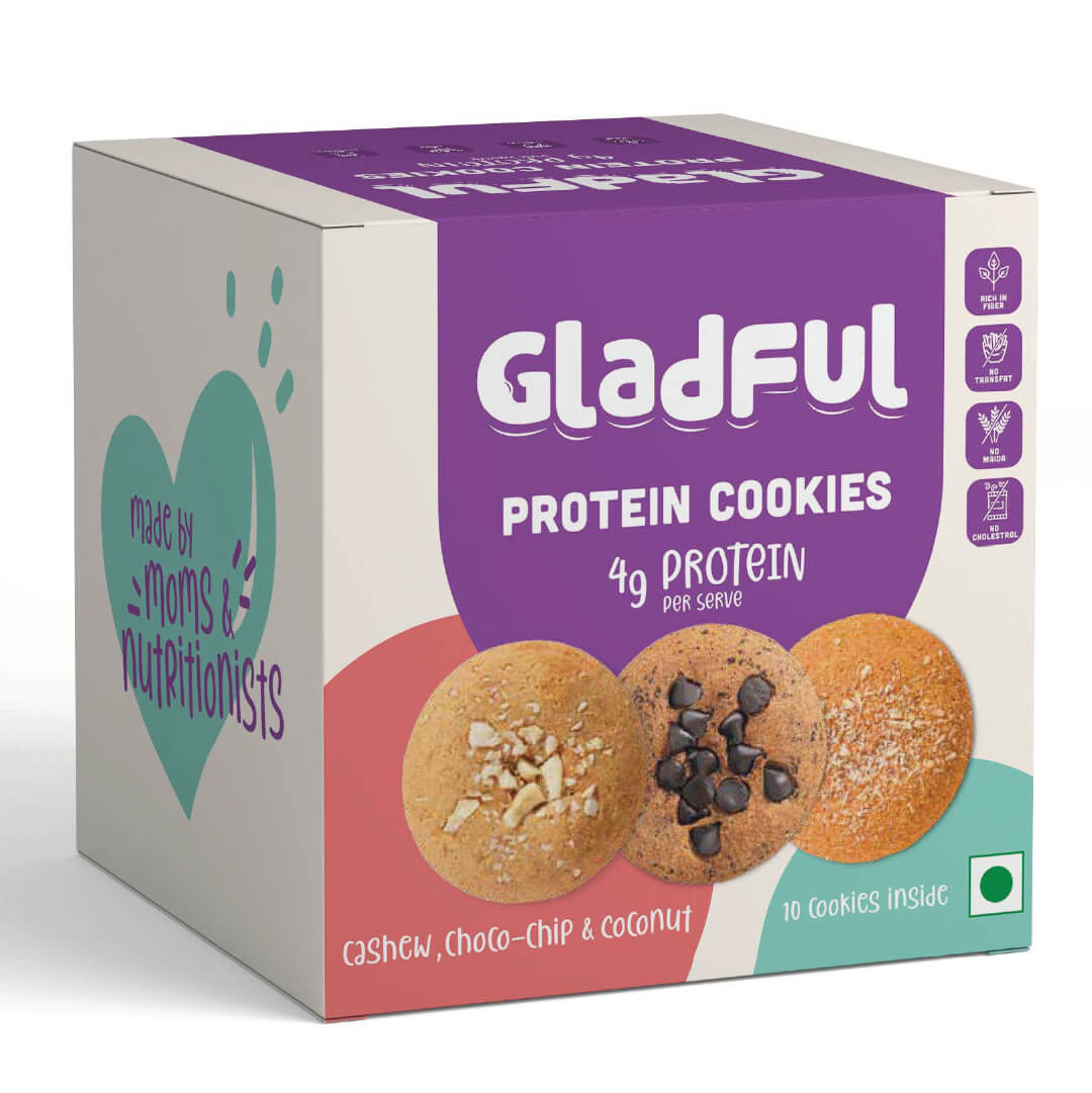 
                  
                    Gladful Assorted Protein Cookies
                  
                