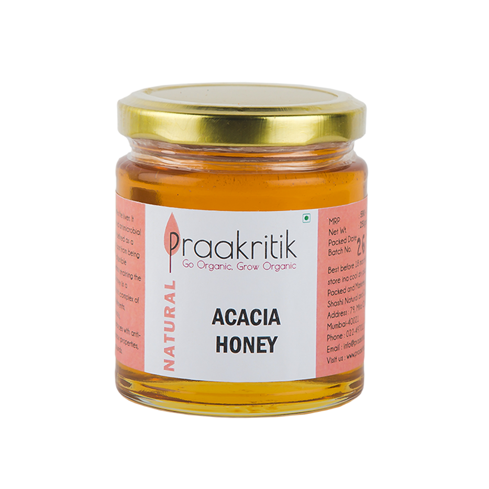 Praakritik Natural Acacia Honey (250g)