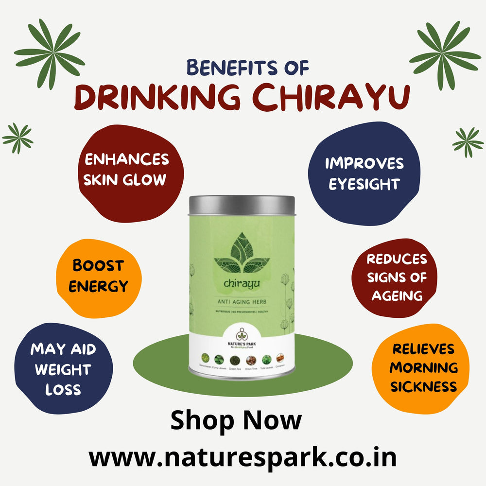 
                  
                    Chirayu - Anti-ageing Herb (100g)
                  
                