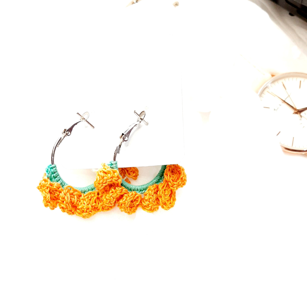 
                  
                    Handmade Crochet Earrings
                  
                