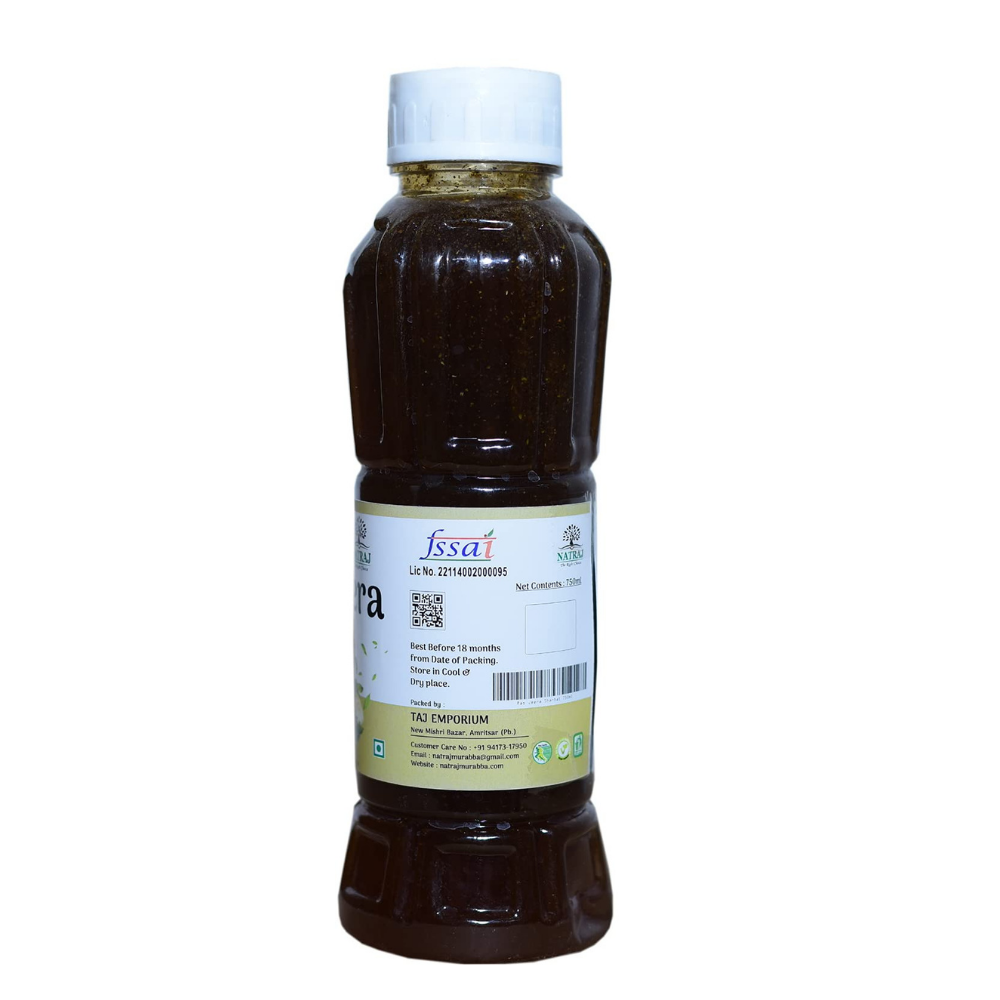 Natraj The Right Choice Ras Jeera Sharbat Syrup (750 ml)