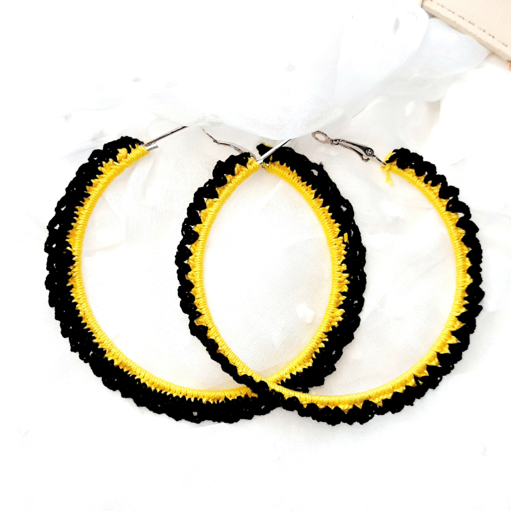 
                  
                    Handmade Crochet Earrings
                  
                