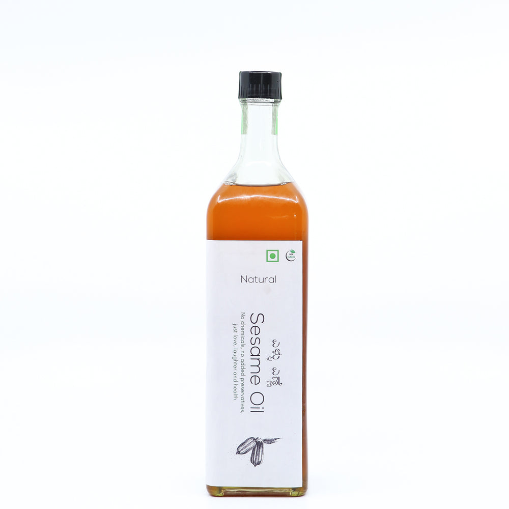 
                  
                    Cold-Pressed Sesame/Gingelly Oil (1L)
                  
                