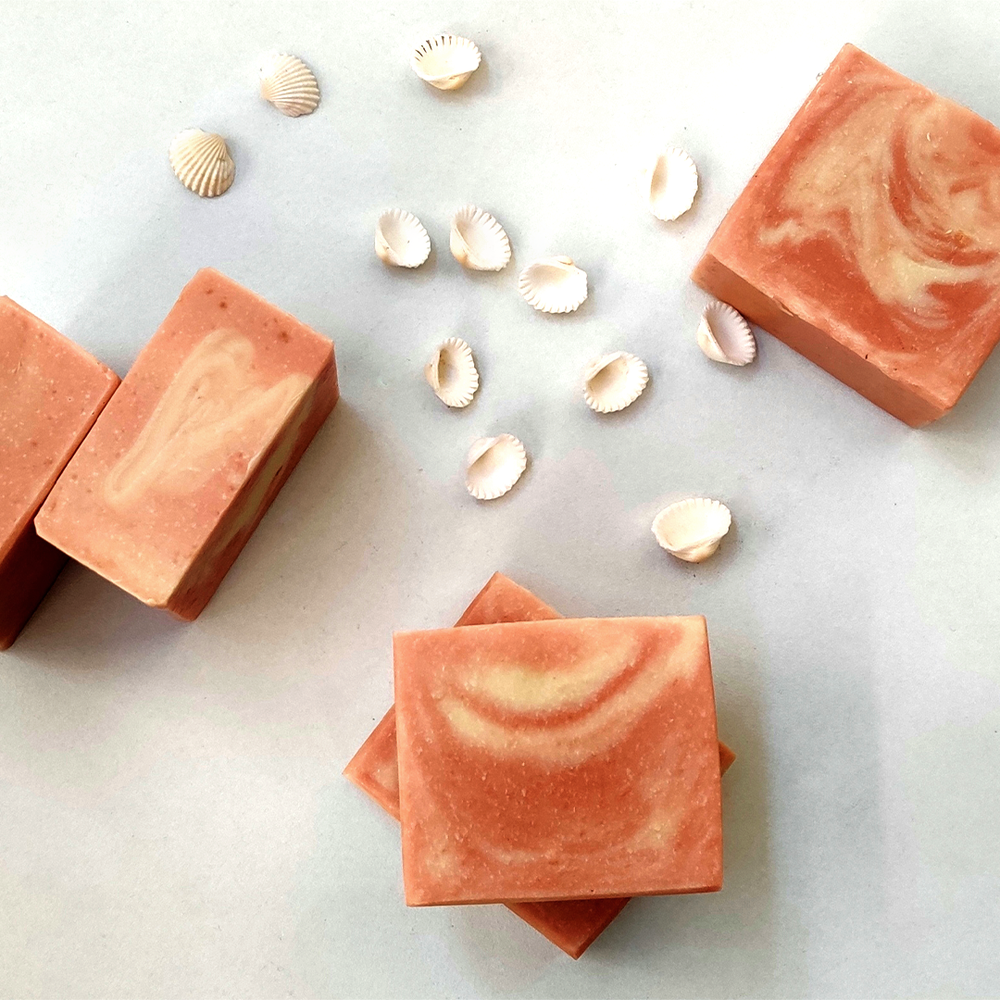 Pink clay Shea soap