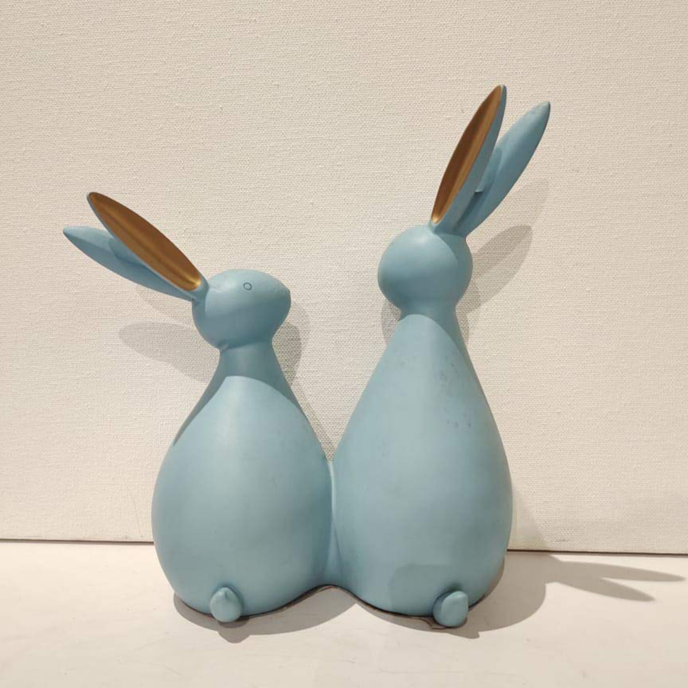 
                  
                    Rabbit Pair Showpiece
                  
                