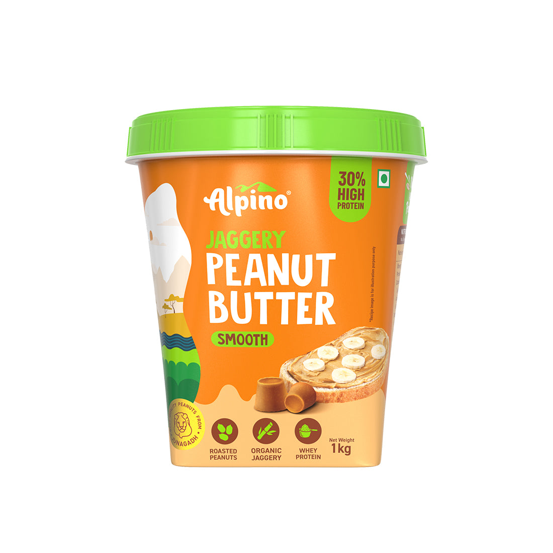 
                  
                    Alpino High Protein Jaggery Peanut Butter Smooth
                  
                