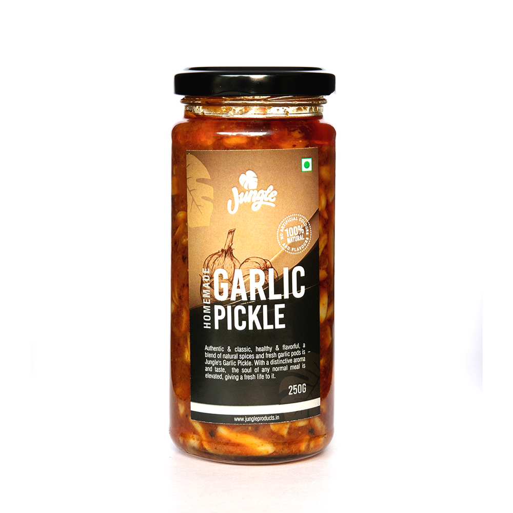 Jungle Naturals Garlic Pickle (250g)