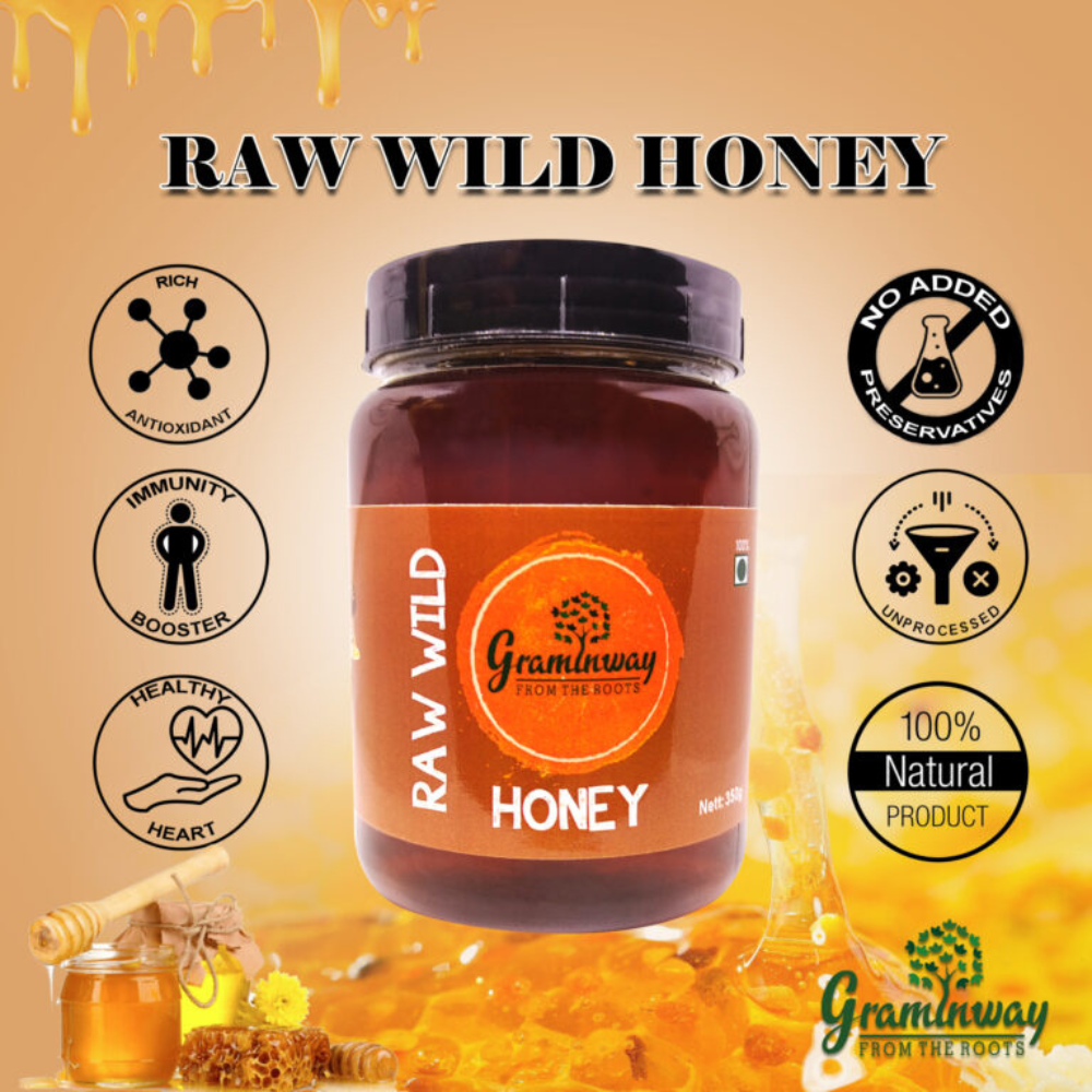 
                  
                    Graminway Raw Wild Honey (350g)
                  
                