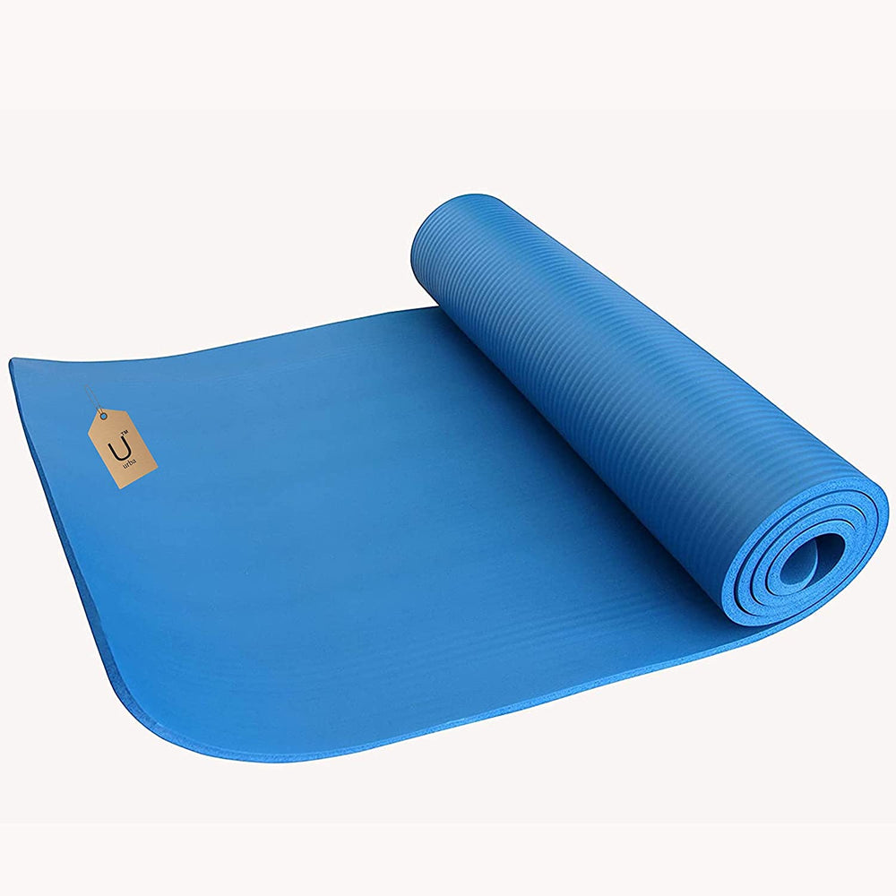 URBA Yoga Mat for Women and Men with Carry Strap 6MM THICKNESS EVA Material