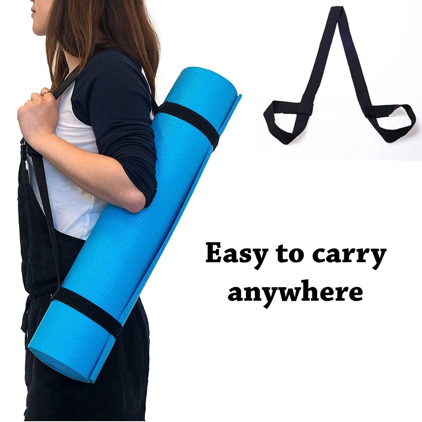 
                  
                    URBA Yoga Mat for Women and Men with Carry Strap 6MM THICKNESS EVA Material
                  
                