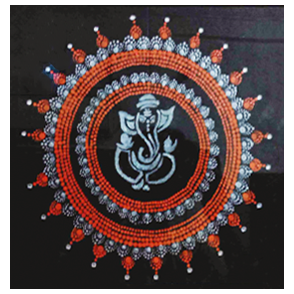 
                  
                    Ganesh Ji - Mandala Art
                  
                