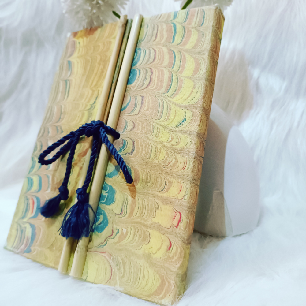 
                  
                    Empower Studio Peacock Dreams - Handmade Paper Diary with Centre Opening
                  
                