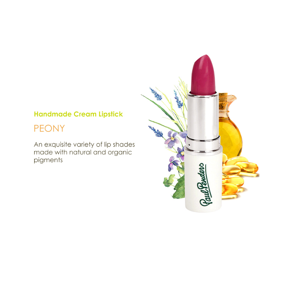 
                  
                    Paul Penders Handmade Natural Cream Lipstick (Peony) - 4g
                  
                