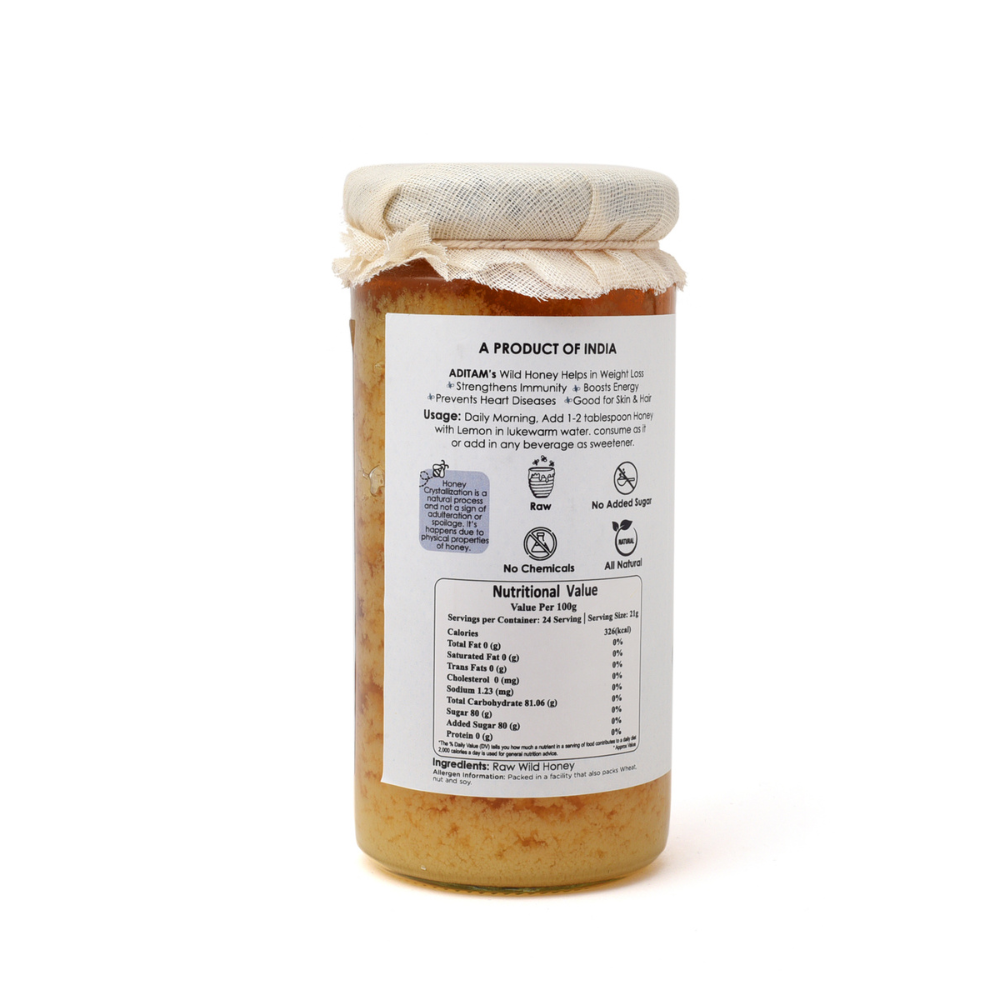 
                  
                    Aditam Wild Forest Unpasteurised Honey (500g)
                  
                