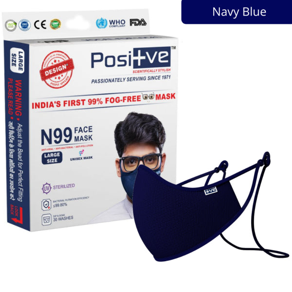 
                  
                    N99 Reusable Face Mask [Navy Blue]
                  
                