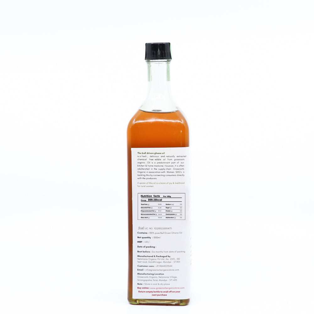 
                  
                    Cold-Pressed Sesame/Gingelly Oil (1L)
                  
                