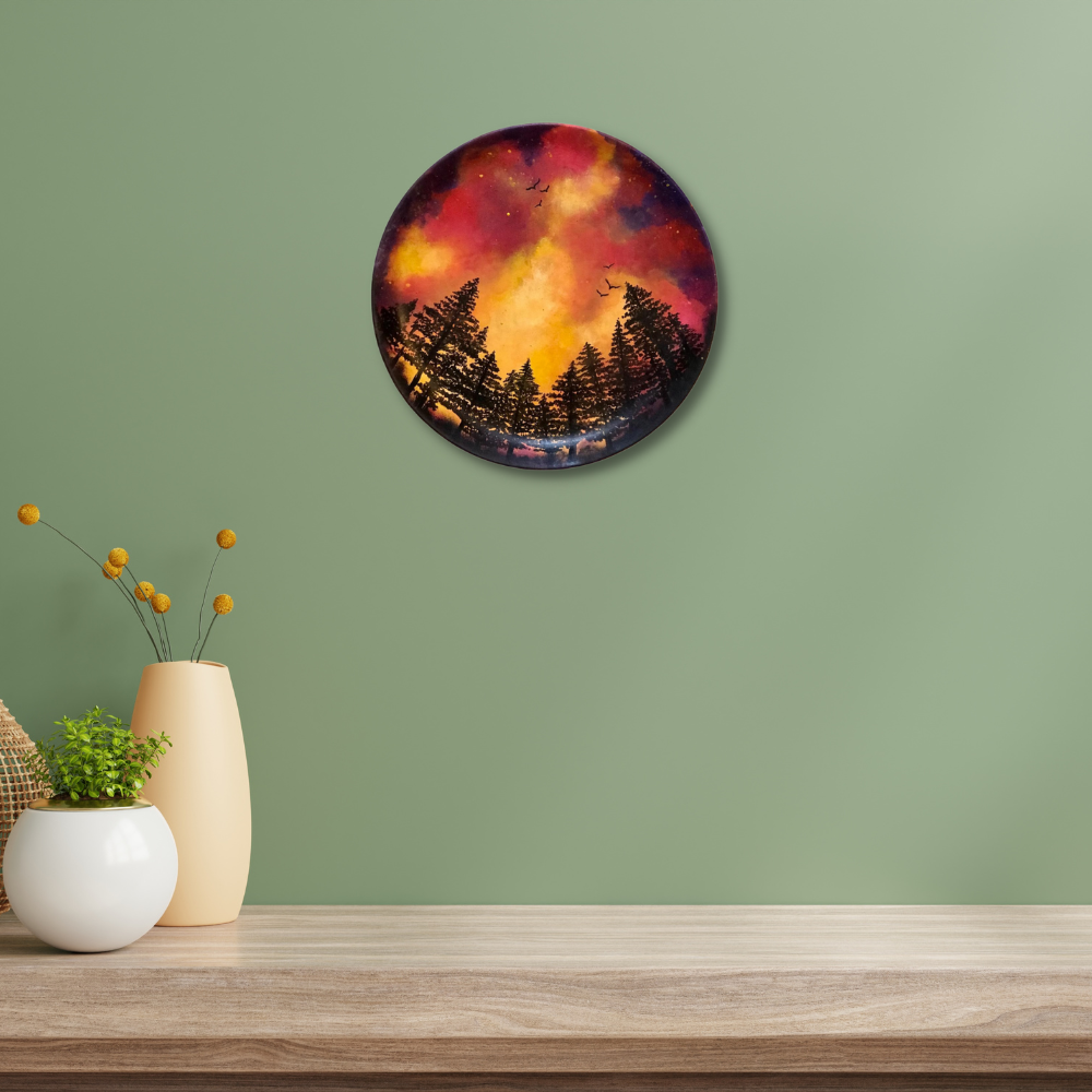 Day Landscape Wall Plate