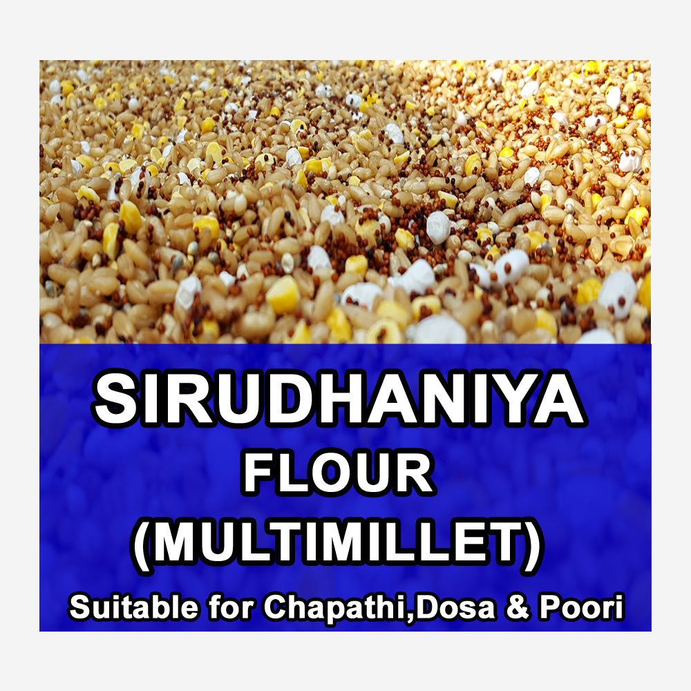 
                  
                    Multimillet Flour/Sirudhaniya Flour (400g)
                  
                