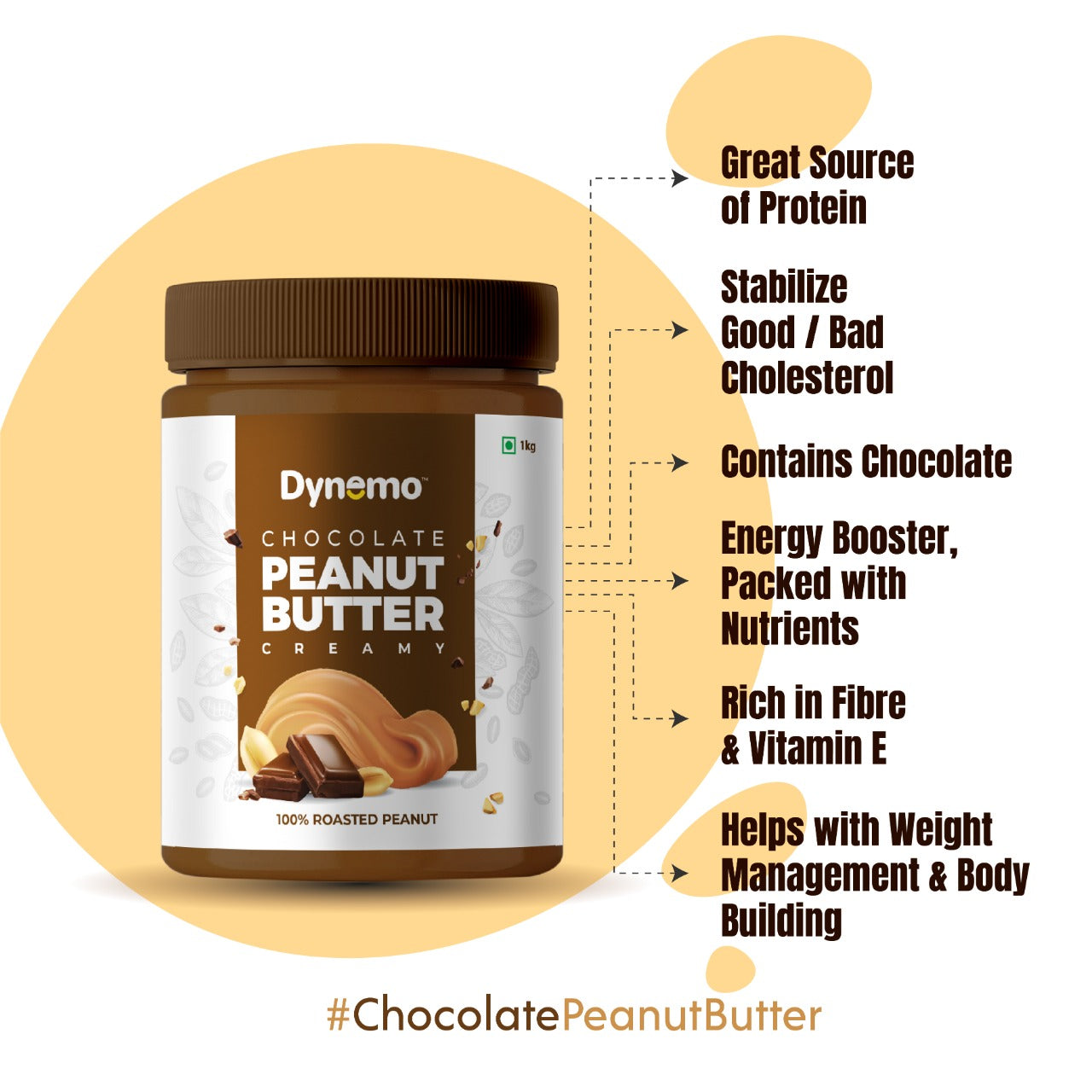 
                  
                    Chocolate Creamy Peanut Butter (500g)
                  
                