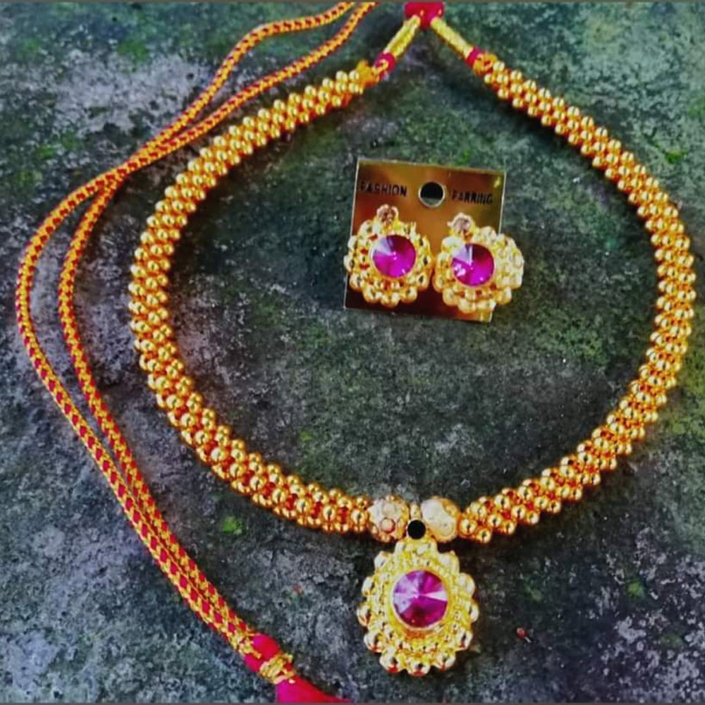 Maharashtrian Thushi Jewellery Set