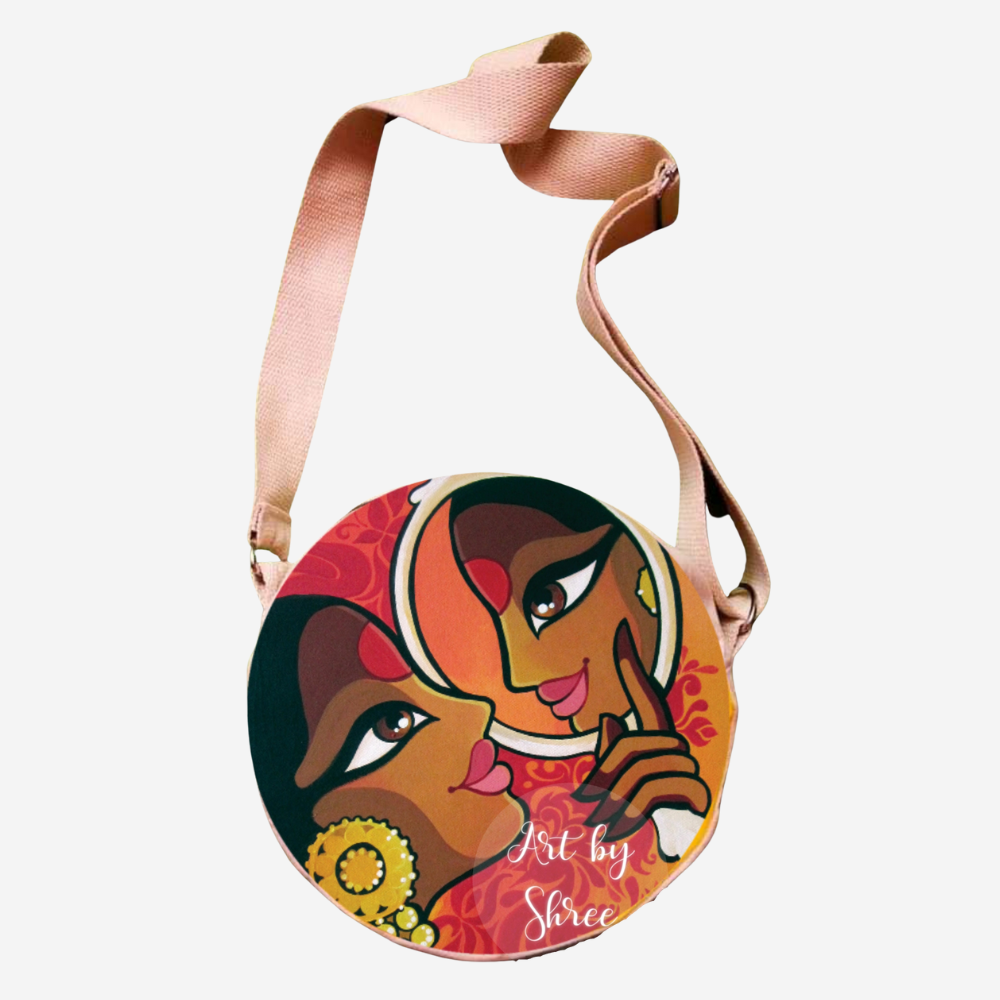 
                  
                    Hand-painted Sling Bag
                  
                